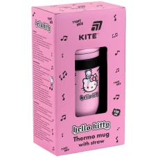 Термокружка з трубочкою, 530мл, Hello Kitty HK25-1266 Kite