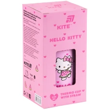 Термочашка з трубочкою, 350мл Hello Kitty HK25-1263 Kite