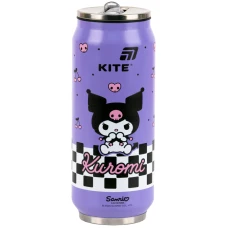 Термочашка з трубочкою, 500мл Kuromi HK25-1264 Kite