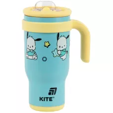 Термокружка з трубочкою, 530мл, Pochacco PC25-1266 Kite