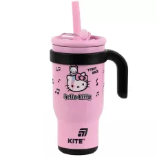 Термокружка з трубочкою, 530мл, Hello Kitty HK25-1266 Kite