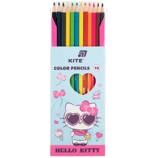 Олівці кольорові, 12 шт. Hello Kitty HK26-051 Kite