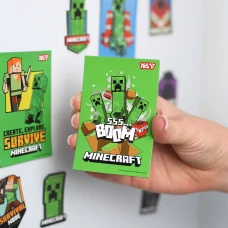 Магніти YES "Minecraft", 6х9 см, 2 шт., 708552
