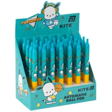Ручка кулькова автоматична 0,5мм. синя Pochacco PC26-039 Kite