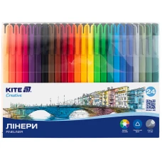 Лінери Kite Creative, набір 24шт, K-1165