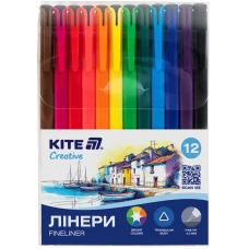 Лінери Kite Creative, набір 12шт, K-1164