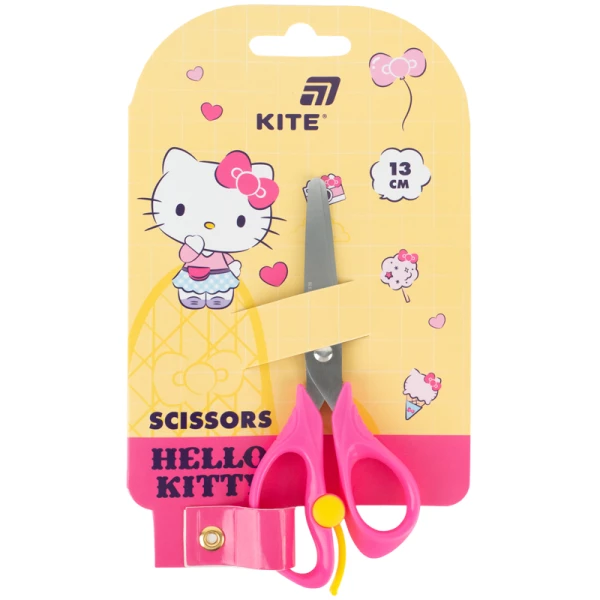 Ножиці дитячі з пружиною, 13см. Hello Kitty HK26-129 Kite