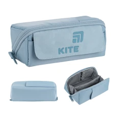 Пенал м'який Kite K26-2702-2 сіро-блакитний