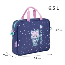 Шкільна текстильна сумка Kite A4, 1 від., K26-589-1 Be Friends