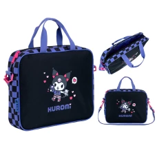 Шкільна текстильна сумка Kite A4, 1 від., HK26-589-1 Kuromi