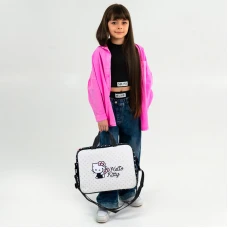 Шкільна текстильна сумка Kite A4, 1 від., HK26-589-2 Hello Kitty