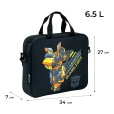 Шкільна текстильна сумка Kite A4, 1 від., TF26-589 Transformers