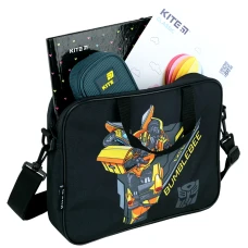 Шкільна текстильна сумка Kite A4, 1 від., TF26-589 Transformers