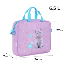 Шкільна текстильна сумка Kite A4, 1 від., SP26-589 Studio Pets
