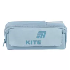 Пенал м'який Kite K26-2702-2 сіро-блакитний