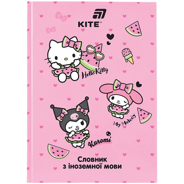Словник з іноземної мови, 60 арк., Hello Kitty and friends, HK26-407 Kite