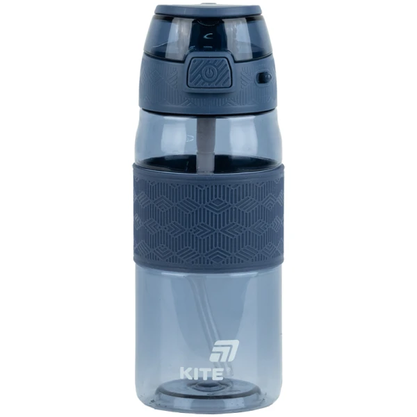 Пляшечка для води 600 мл, синя, K26-1201-1 Kite