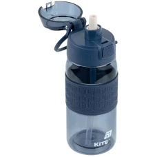 Пляшечка для води 600 мл, синя, K26-1201-1 Kite