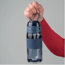 Пляшечка для води 600 мл, синя, K26-1201-1 Kite