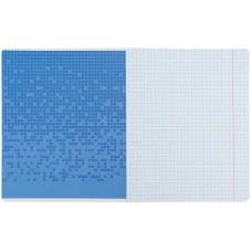 Зошит 12 арк., клітинка, УФ лак об'ємний, Kite One color K26-232