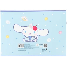 Зошит для малювання, 12 арк., скоба, гібр. лак + УФ лак, Cinnamoroll CR26-241 Kite