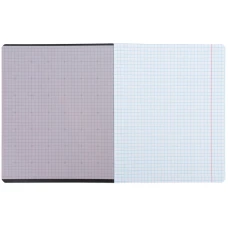 Зошит 18 арк., клітинка, софт тач + УФ лак, Kite One color K26-236-1
