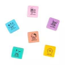 Набір гумок у пластик. боксі Hello Kitty and Friends 6 шт., HK26-145 Kite