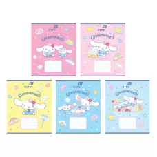 Зошит 18 арк., клітинка, софт тач + УФ лак, Cinnamoroll CR26-236 Kite