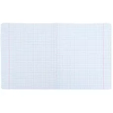 Зошит 18 арк., клітинка, софт тач + УФ лак, Kite One color K26-236-1