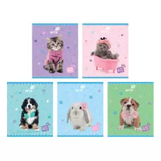 Зошит 24 арк., клітинка, софт тач + УФ лак, Studio Pets SP26-238 Kite