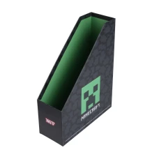 Лоток для документів вертикальний YES "Minecraft", картон, 708623