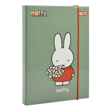 Папка для зошитів картонна на резинці В5, "Miffy" 500256 YES