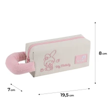Пенал м'який Kite HK26-2703-3 Hello Kitty бежево-рожевий