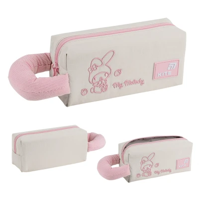 Пенал м'який Kite HK26-2703-3 Hello Kitty бежево-рожевий