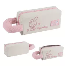 Пенал м'який Kite HK26-2703-3 Hello Kitty бежево-рожевий