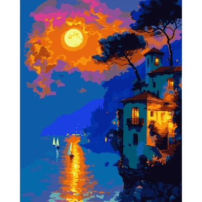Картина за номерами SANTI 