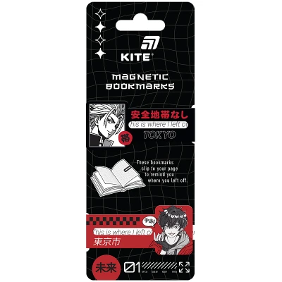Набір магнітних закладок-індикаторів Tokyo K26-496-3 Kite