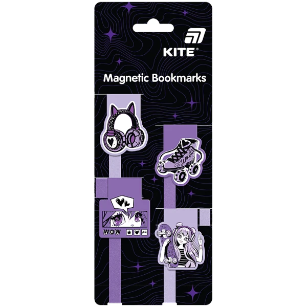Набір магнітних закладок-лясе Anime Dream K26-497-1 Kite