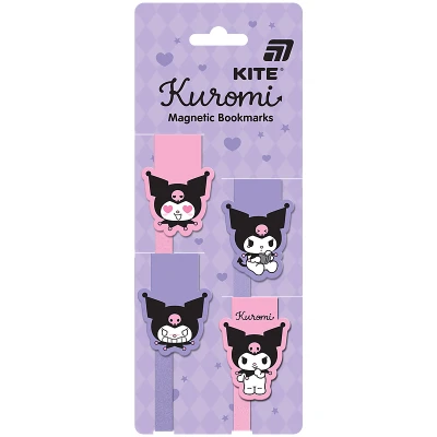 Набір магнітних закладок-лясе Kuromi HK26-497-2 Kite