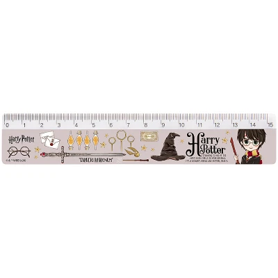 Лінійка пластикова, 15см. Harry Potter HP26-090 Kite