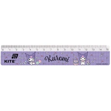 Лінійка пластикова, 15см. Kuromi HK26-090-1 Kite