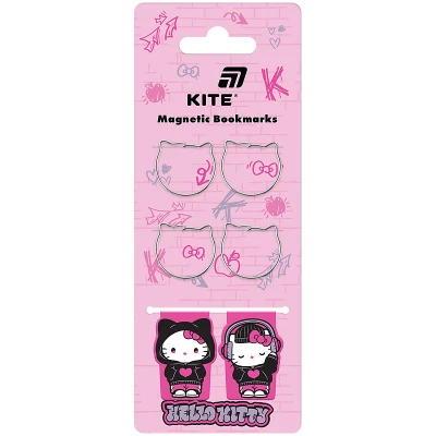 Набір магнітних закладок з фігурними скріпками Hello Kitty HK26-495 Kite