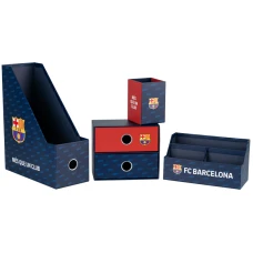 Органайзер настільний, 4 предмети, картон, FC Barcelona BC26-357 Kite