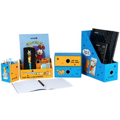 Органайзер настільний, 4 предмети, картон, Garfield GF26-357 Kite