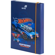 Папка для зошитів В5 на гумці картон, Hot Wheels HW26-210 Kite