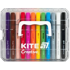 Маркери акрилові з рідкими чорнилами, 12шт. Kite Creative K-1161