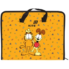 Папка-портфель на блискавці, 1 відділ., A4, Garfield GF26-202 Kite