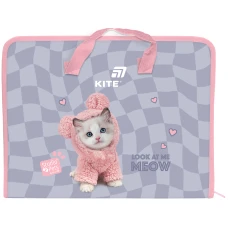 Папка-портфель на блискавці, 1 відділ., A4, Studio Pets SP26-202 Kite