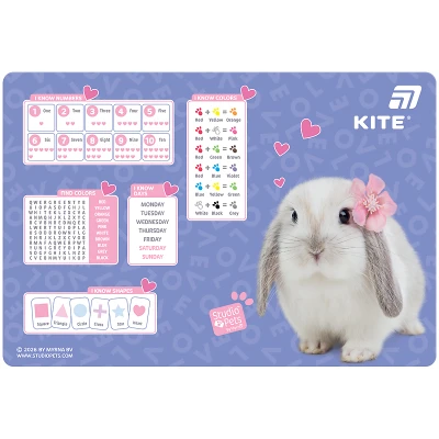 Підкладка настільна, 42,5x29см, PP Studio Pets SP26-207 Kite