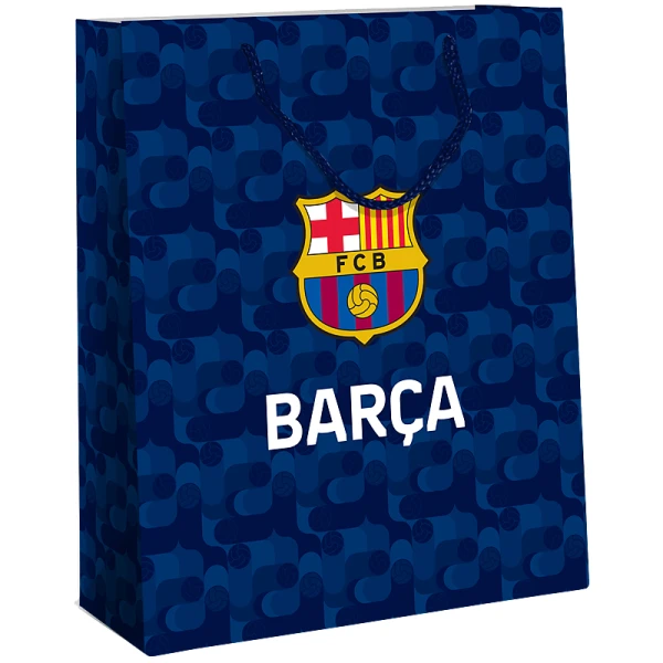 Пакет паперовий подарунковий, 26х32см, BC26-266 FC Barcelona